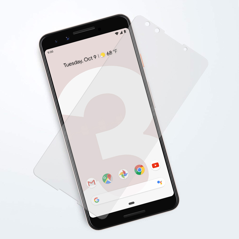 9H Tempered Glass Screen Protector for Google Pixel 3